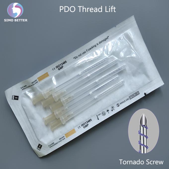 Pdo Tornado Screw Collagen Thread Lift Dermal Use With Moisturizing Function