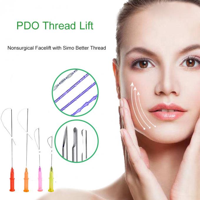 Skin Tinhtening PDO Thread Medical Non Surgical Face Lift Threading